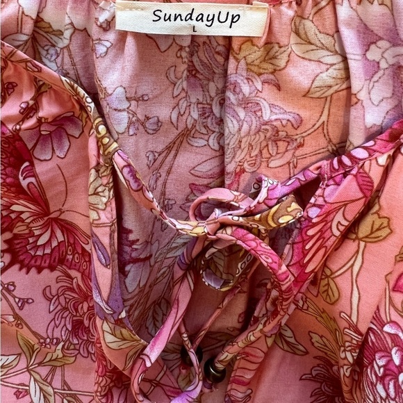 Sunday Up | Size L |‎ Button Up Dress | NWOT - Picture 4 of 4